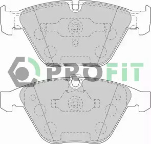 Комплект тормозных колодок PROFIT 5000-1628 C